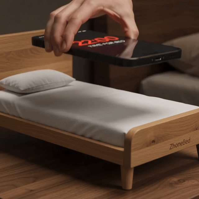 ZIEA PhoneBed in a modern product setting